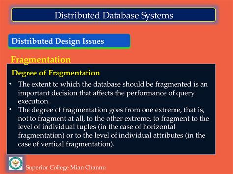 types of data fragmentation in distributed database